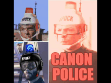 Star Trek Canon Police GIF - Star Trek Canon Police Spock GIFs