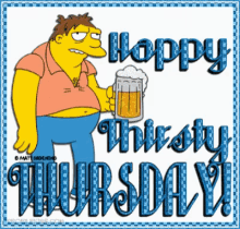 Happy Thirsty Thursday GIF - Happy Thirsty Thursday GIFs