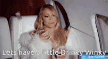 Mariah Carey Drink GIF - Mariah Carey Drink GIFs