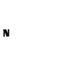 the letter n is on a white background .