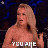You Are Unbelievable Amanda Holden GIF - You Are Unbelievable Amanda Holden Britain'S Got Talent GIFs