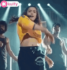dance rashmika mandanna dancer hip hop happy