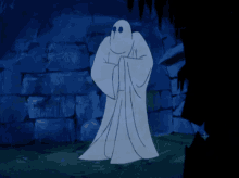 Halloween GIF - Ghost Cartoon Bye GIFs