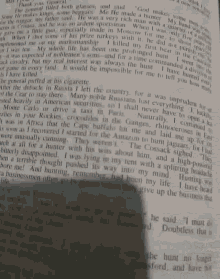 a book is open to a page that says ' god makes some men fools ' on it
