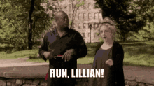 Run Lillian GIF - Run Lillian Unbreakable GIFs
