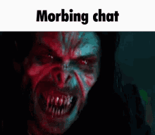 Morbius Morbing Time GIF - Morbius Morbing Time Morbing Chat GIFs