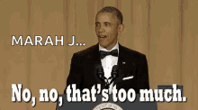 Too Much No GIF - Too Much No Barack Obama GIFs