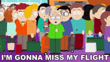 Im Gonna Miss My Flight Herbert Garrison GIF - Im Gonna Miss My Flight Herbert Garrison South Park GIFs
