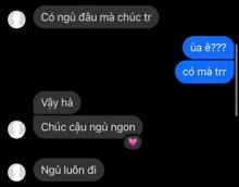 a screenshot of a text message between two people in vietnamese
