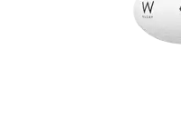 a white rugby ball with the letter w on the front