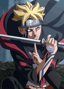 Boruto Not From Me Arted GIF