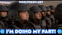 I'M Doing My Part Hodl GIF - I'M Doing My Part Hodl GIFs