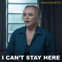 I Cant Stay Here Marie Winter GIF - I Cant Stay Here Marie Winter Wentworth GIFs