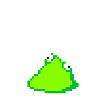 gloorp jump green blob slime