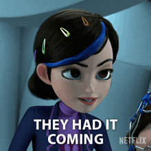 They Had It Coming Claire Nuñez GIF - They Had It Coming Claire Nuñez Trollhunters Tales Of Arcadia GIFs