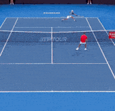 Rafael Nadal Backhand Overhead Smash GIF