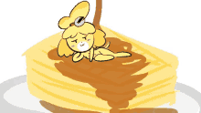 Animal Crossing Pancake GIF