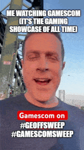 Geoff Keighly Geoffsweep GIF - Geoff Keighly Geoffsweep Gamescom GIFs