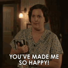 Youve Made Me So Happy Alma GIF - Youve Made Me So Happy Alma Why Women Kill GIFs