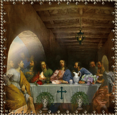 Jesus The Last Supper GIF - Jesus The Last Supper Beautiful - Discover &  Share GIFs