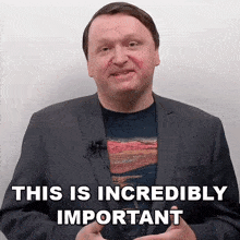 This Is Incredibly Important Alex GIF - This Is Incredibly Important Alex Engvid GIFs