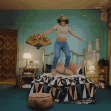 Jumping Bed GIF