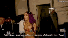Sasha Banks Mercedes Kv GIF - Sasha Banks Mercedes Kv Cant Do Questions GIFs