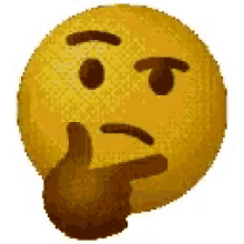 Think Emoji GIF - Think Emoji Meme GIFs