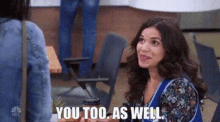 Superstore Amy Sosa GIF - Superstore Amy Sosa You Too As Well GIFs
