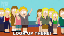 Look Up There South Park GIF - Look Up There South Park S3e11 GIFs