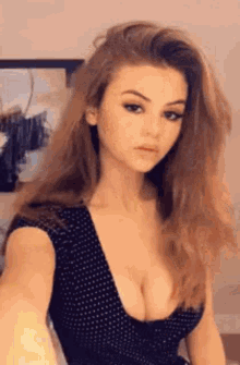 Selena Gomez Selena Shampoo GIF