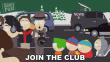 Join The Club Eric Cartman GIF - Join The Club Eric Cartman Butters Stotch GIFs