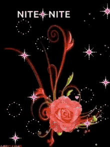 floral rose shiny sparkle glitter
