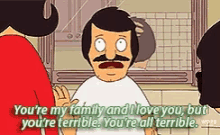 Youre All Terrible Bobs Burgers GIF - Youre All Terrible Bobs Burgers Little Bob GIFs
