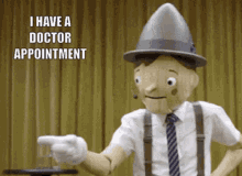 I Have A Doctor Appointment Pinocchio GIF - I Have A Doctor Appointment Pinocchio White Lies GIFs