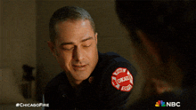 smiling kelly severide taylor kinney chicago fire grinning