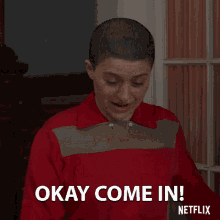 Okay Come In GIF - Okay Come In Get Inside GIFs