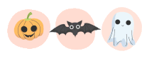 Bat Pumpkin Sticker