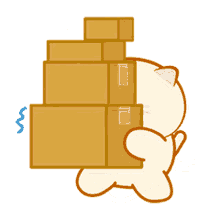 moving boxes moving houses fat kitty cat egg yolk cat