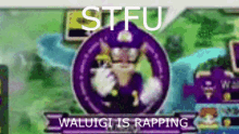 Waluigi Fortune Street GIF - Waluigi Fortune Street Meme GIFs