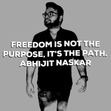 Abhijit Naskar Freedom GIF