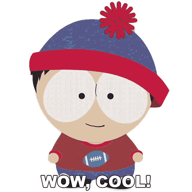 Wow Stan Marsh Sticker - Wow Stan Marsh South Park - Discover
