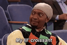 Darrell My Little Croissant GIF - Darrell My Little Croissant Can I Have Your Number GIFs