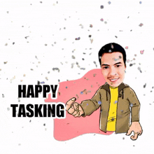 Happy Tasking Boknoy GIF - Happy Tasking Tasking Boknoy GIFs