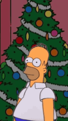 Homer Simpson Homer Christmas GIF