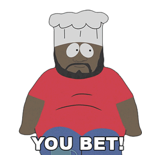 You Bet Chef Sticker - You Bet Chef South Park Stickers