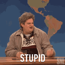 Stupid Bobby Moynihan GIF - Stupid Bobby Moynihan Saturday Night Live GIFs