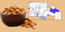 Nutritional Value Almond GIF