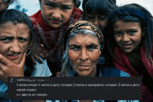 a group of young girls are posing for a picture with a caption that says " fullfocus "