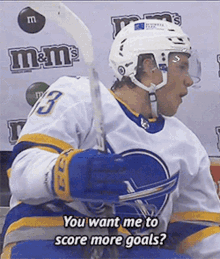 Jeff Skinner You Want Me To Score More Goals GIF - Jeff Skinner You Want Me To Score More Goals Goals GIFs